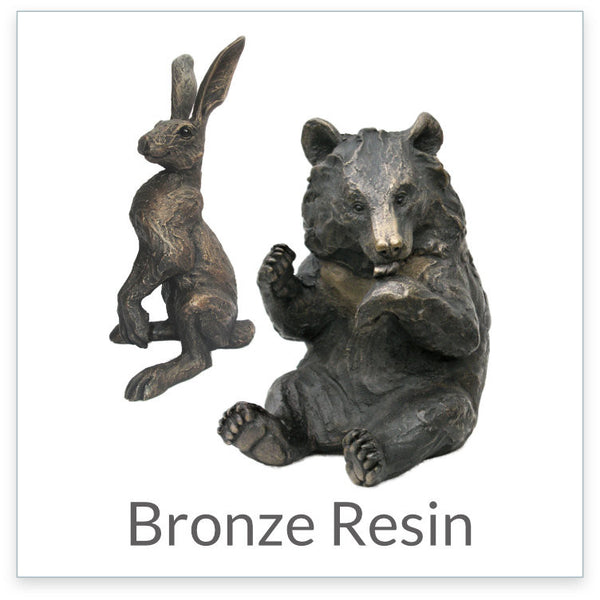 Bronze Resin sculptures by Suzie Marsh