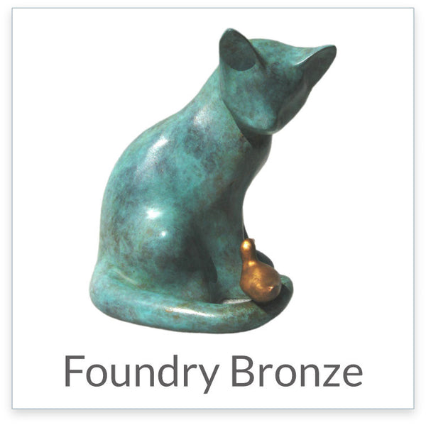 Foundry Bronze sculptures by Suzie Marsh