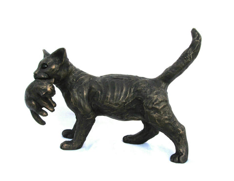 Mimi Carrying Her Kitten