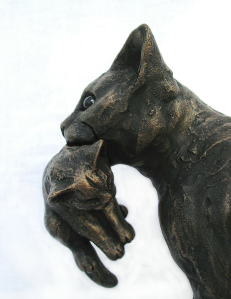 Mimi Carrying Her Kitten